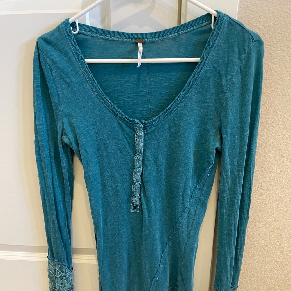 Free People long sleeve shirt